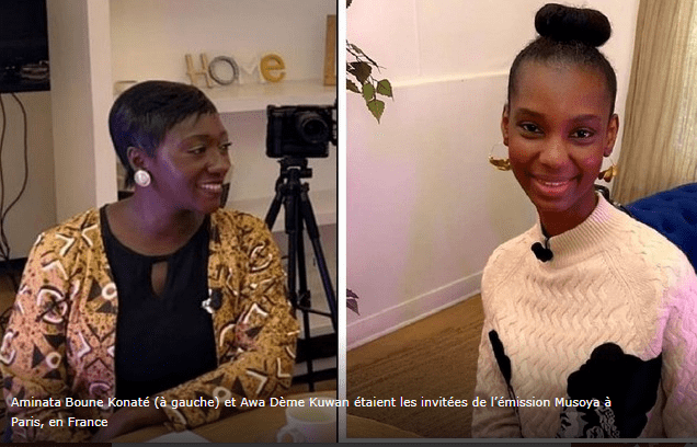 Invitées « MUSOYA » Aminata Boune Konate et Awa Deme Kuwan : Deux femmes leaders « Musoya » ont des idées opposées sur l’engagement civique des femmes.